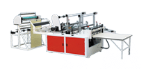 CQCR-500 bottom seal,outside patch handle bag machine